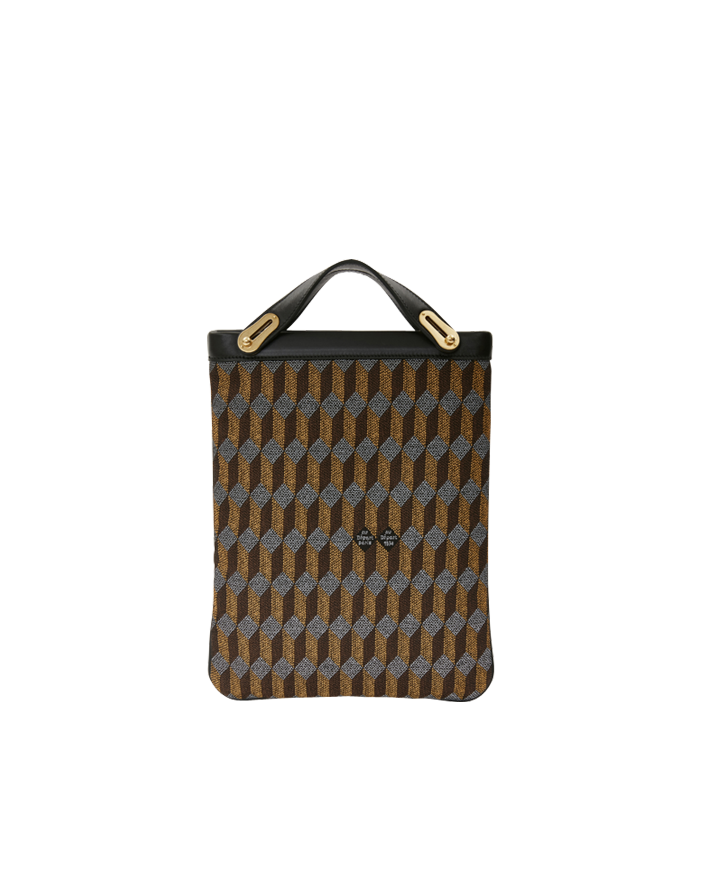 Noir / Jacquard Orange