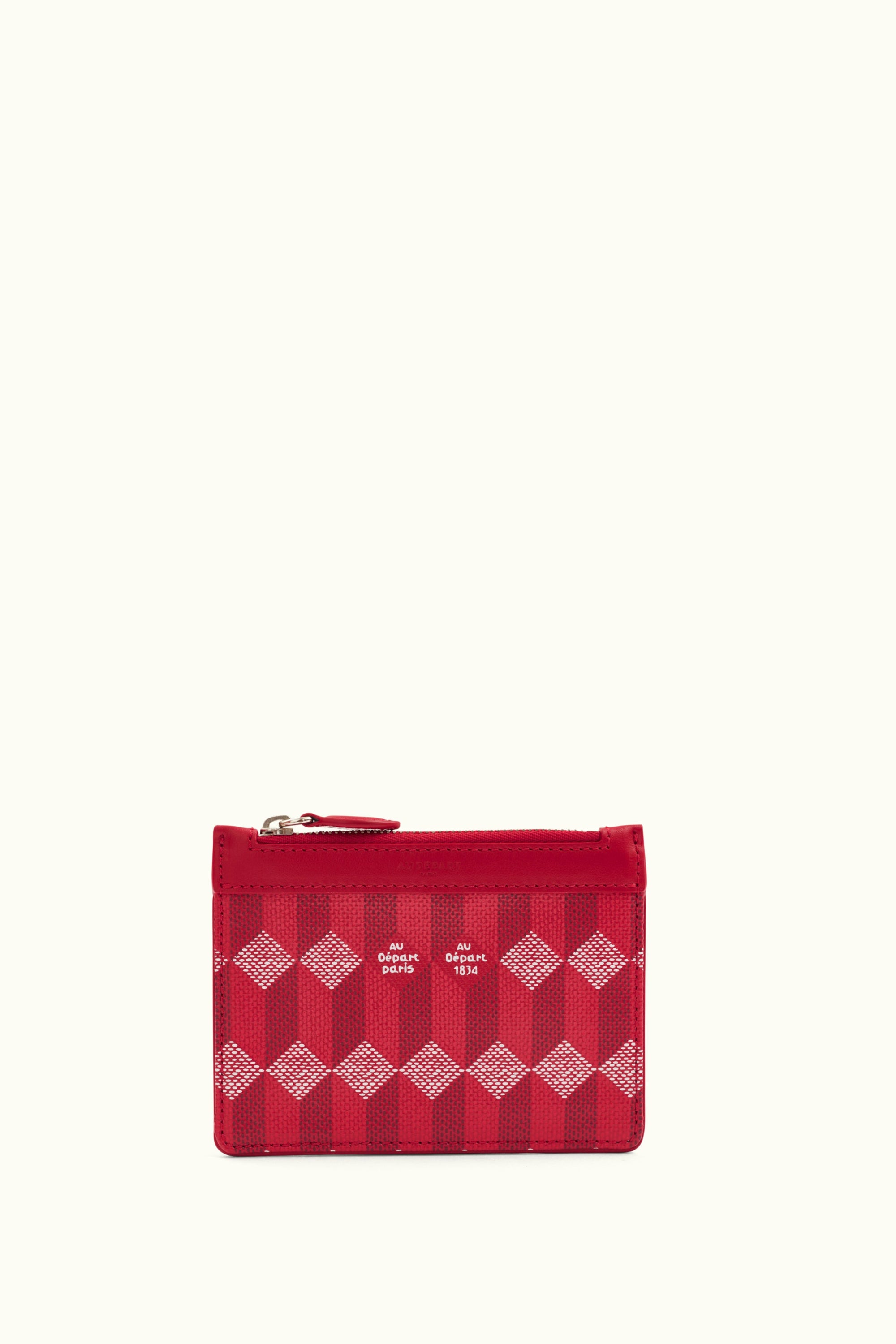 La Pochette S Coated Canvas Red