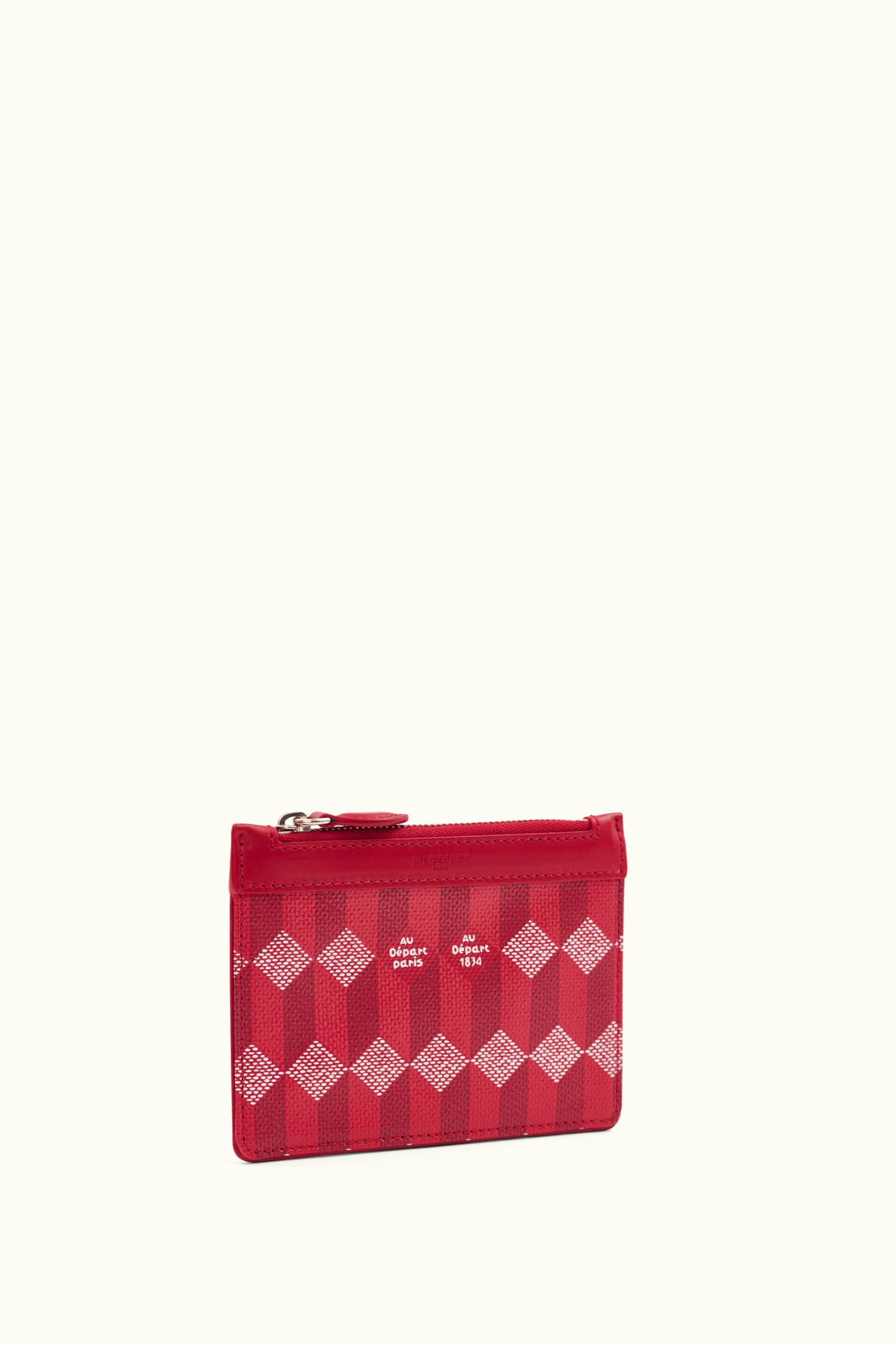 La Pochette S Coated Canvas Red