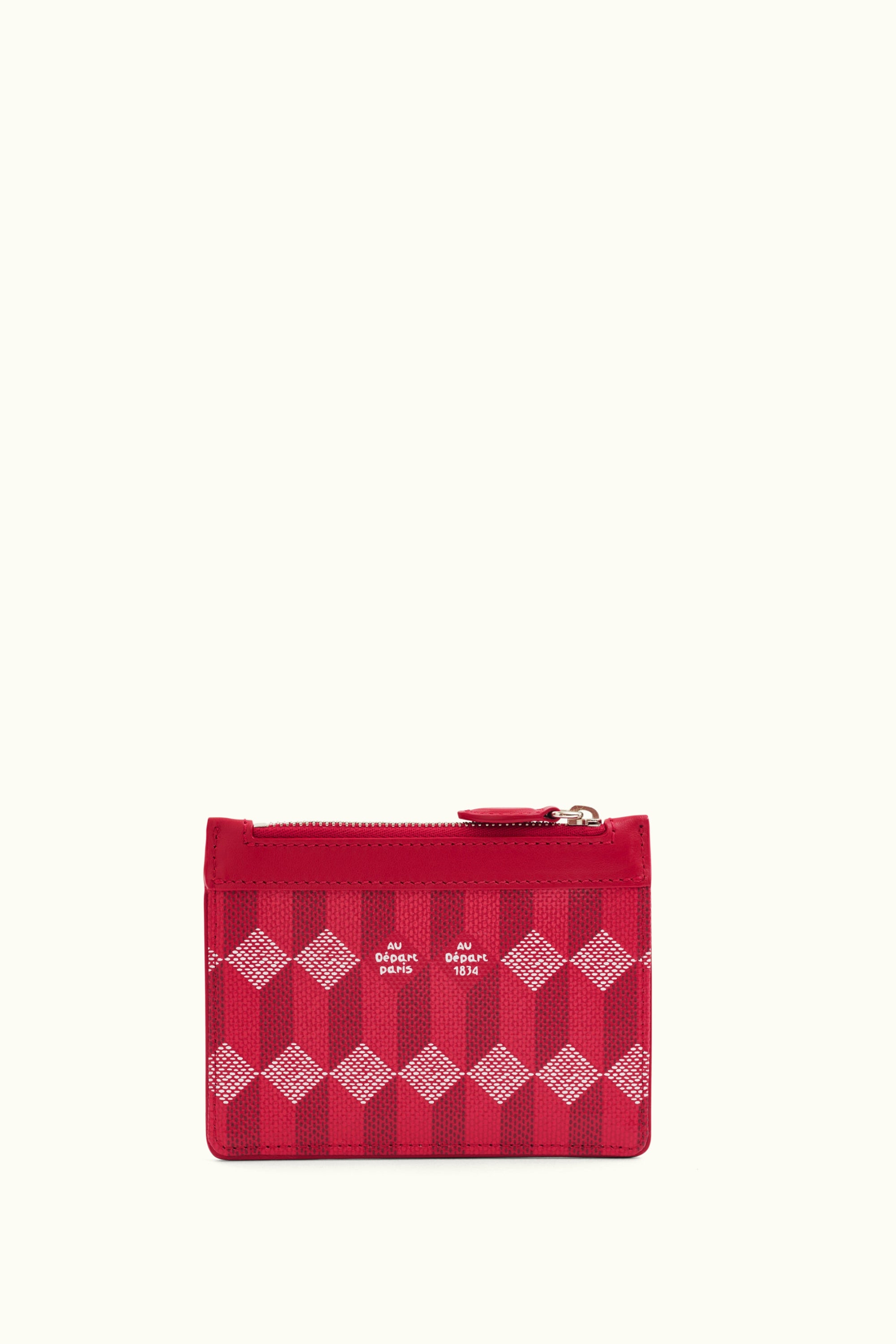 La Pochette S Coated Canvas Red