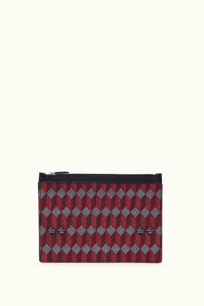 Reflective Jacquard / Rouge